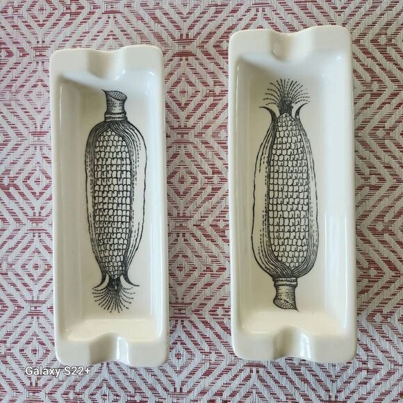 Corn on the cob serving dishes - Picture 1 of 8